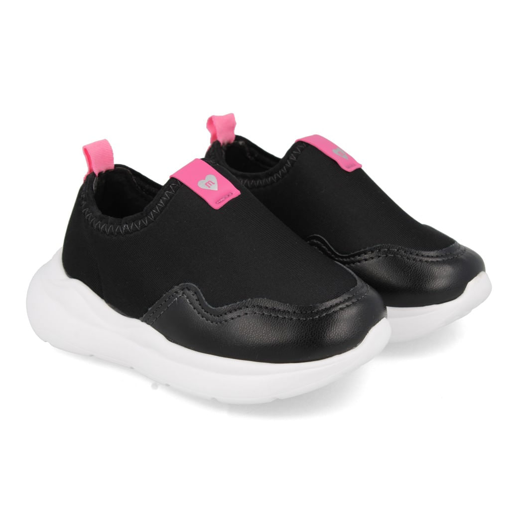 Molekinha Tenis 2738-100-24775-15745 Preto Sint_6__